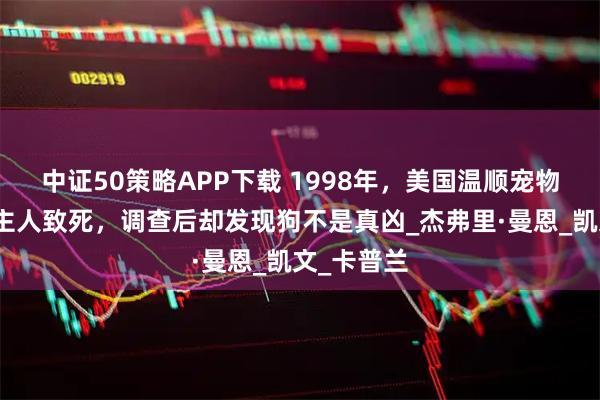 中证50策略APP下载 1998年，美国温顺宠物狗折磨女主人致死，调查后却发现狗不是真凶_杰弗里·曼恩_凯文_卡普兰