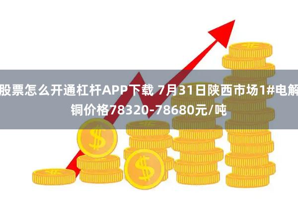 股票怎么开通杠杆APP下载 7月31日陕西市场1#电解铜价格78320-78680元/吨